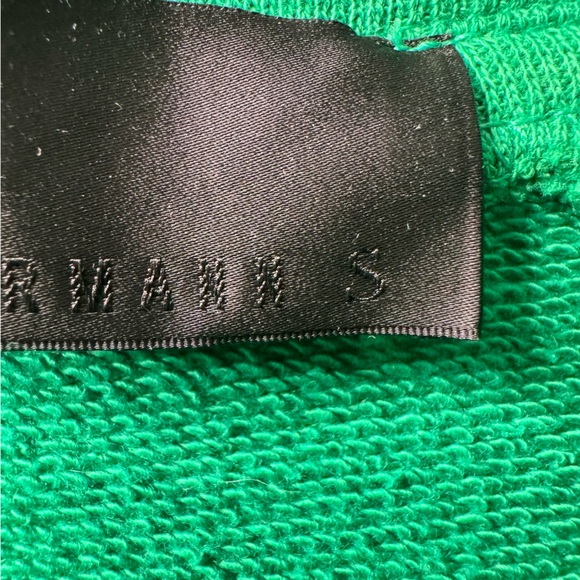 Haider Ackerman Crewneck Green Sweater Size Small - Picture 14 of 16